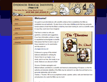 Tablet Screenshot of evidences.net